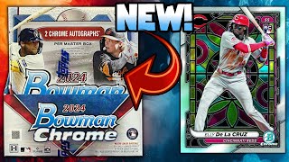 NEW 2024 BOWMAN CHROME HOBBY BOX BASEBALL CARDS [upl. by Link]