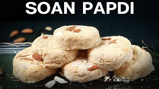 How to make soan papdi at home  Soan papdi ki recipe  Soan roll recipe  Home made soan papdi [upl. by Keli977]