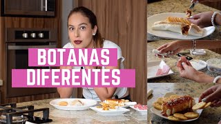 BOTANAS fáciles y rápidas RECETAS SECRETAS [upl. by Lrad442]