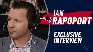 EXCLUSIVE INTERVIEW NFL insider Ian Rapoport on Belichicks future what Pats will do with 3rd pick [upl. by Schonthal]