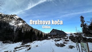 Orožnova koča  30122023 [upl. by Tahmosh]