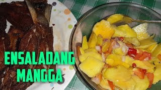 PAANO GUMAWA NG ENSALADANG MANGGA [upl. by Paulson750]