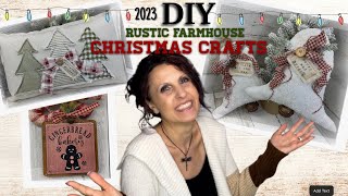 DIY Rustic Farmhouse Christmas Crafts  DIY Farmhouse Christmas Crafts  DIY Christmas Crafts 2023 [upl. by Eugine574]