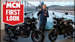 Husqvarnas NEW 2024 Svartpilen amp Vitpilen range arrives Exclusive walk around  MCN First Look [upl. by Miranda]