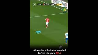 Alexander sobolev❤️🔥His mom died Before his game 💔🥀 [upl. by Grenier]