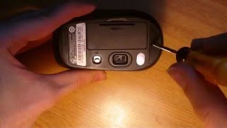 How to disassemble Microsoft Wireless Mobile Mouse 1000 [upl. by Woermer]