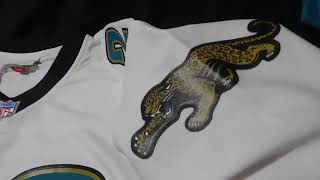 Fred Taylor Mitchell And Ness Jacksonville Jaguars Jersey Unboxing [upl. by Gisella525]