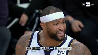 DeMarcus Cousins ejected in second game with Nuggets 😳  NBA on ESPN [upl. by Temme900]