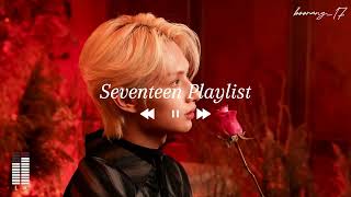 Seventeen Playlist  잔잔하게  생각없이  가끔씩 듣고 싶을때 들으려고 만든 내취향  수록곡 모음 [upl. by Gnihc]