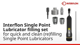 Interflon Single Point Lubricator filling set [upl. by Sucul]