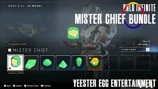 quotMister Chiefquot Bundle and AI Lines Halo Infinite [upl. by Alidus]