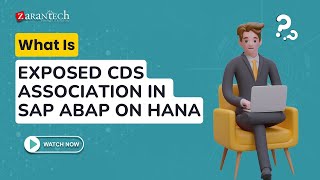 Exposed CDS Association in SAP ABAP on HANA  ZaranTech [upl. by Armalda147]