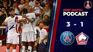 PSG 31 Lille • POST MATCH PODCAST amp PLAYER RATINGS Ligue 1 Uber Eats [upl. by Christen]