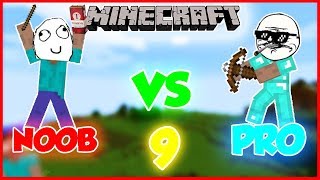 MINECRAFT  NOOB VS PRO 9 [upl. by Derina96]