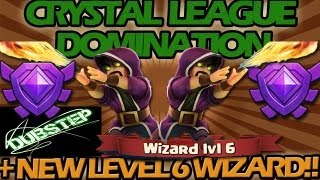 New LEVEL 6 Wizard  Crystal League DOMINATION [upl. by Ecnarrat]