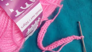 tuto comment réaliser une double chaînette cordon au crochet [upl. by Aloap370]