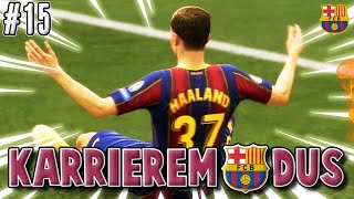 FIFA 21 HAALAND dreht DURCH  ⚽️ 15 FC Barcelona Karriere deutsch [upl. by Ibmat653]