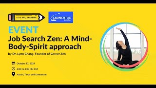 MidCareer Professionals amp Job Seekers Meetup  Job Search Zen A MindBodySpirit Approach [upl. by Nonregla]