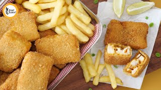 Fish Nuggets Recipe Inspired by AlBaik by Food Fusion [upl. by Kolodgie513]