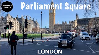 🌎 Parliament Square  City of Westminster  London  UK [upl. by Acissehc]