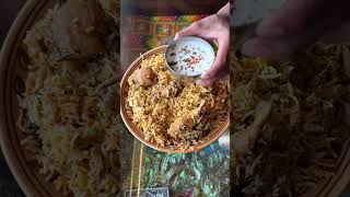 Ultimate Chicken Biryani 🍗 food shorts chicken [upl. by Aerdma]