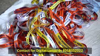 Digital Lanyard Lace l Multi Colour Lanyard l Digital ID Cards l Lanyards 16mm amp 20mm l DID [upl. by Aerdnat]