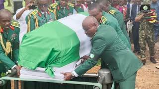 Burial Ceremony of Major Gen Olufunmilola Soleye [upl. by Isdnil]