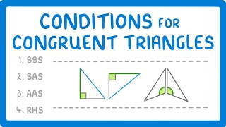 GCSE Maths  Congruent Triangle Rules 103 [upl. by Atineb165]