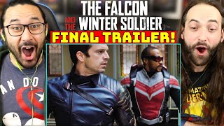 The Falcon and The Winter Soldier FINAL TRAILER REACTION Marvel  MCU [upl. by Eugnimod136]