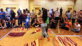 LO QUE MAS DANIEL Y DESIREE Bachata Performance [upl. by Balmuth]