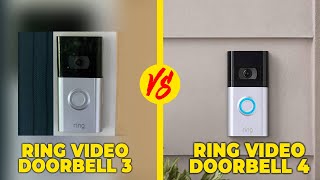 Ring Video Doorbell 3 vs Ring Video Doorbell 4 Which One Is Better Which is Ideal For You [upl. by Corina]