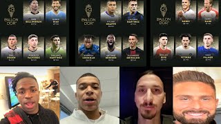 World Famous Reactions on 2024 Ballon dor Nominees [upl. by Kier]