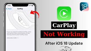 How To Fix CarPlay Not Working on iPhone After iOS 18 Update [upl. by Babby944]