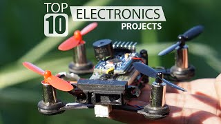 Top 10 DIY Electronics Engineering Projects [upl. by Hazard]