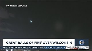 The great balls of fire over Wisconsin [upl. by Eeznyl]