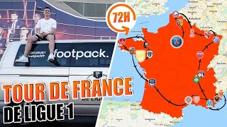 TOUR DE FRANCE DE LIGUE 1  20 clubs en 72h challenge  footpack [upl. by Tnert]