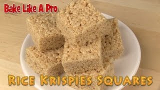 Best Rice Krispies Squares Recipe [upl. by Nort]