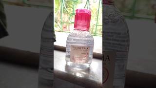 Bioderma 😮micellar water makeup remover 👌review youtubeshorts [upl. by Calesta766]