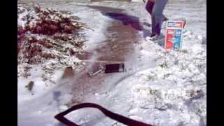 HowTo Get Traction on Car Tires on Ice or Snow Video  SealGreencom  8009973873 [upl. by Ihskaneem275]