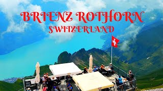 Brienz Rothorn Bahn  Steam train ride  Brienz Switzerland [upl. by Ardnnaed]