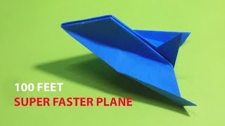 Best Paper Airplane Designs  Easy Paper Airplane Tutorial Fold and Fly [upl. by Ellenohs]