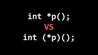 Function Declaration and Function Pointer in C and Cpp Programming [upl. by Dnyletak]