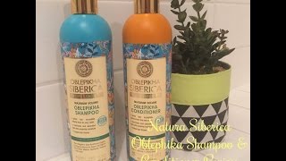 Natura Siberica Oblephika Shampoo amp Conditioner Review  NJT BLOGGER [upl. by Thirza]