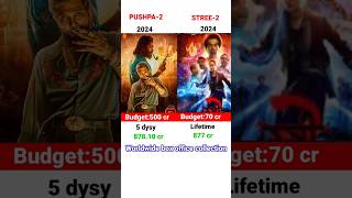 Pushpa2 vs stree2movie comparisonshortvideo viralvideo pushpa2theruleson puspa2therule movie [upl. by Erehpotsirhc170]