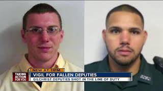 Vigil held for fallen Florida deputies [upl. by Dulcea]