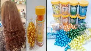 kingbang Hair soften Essence Capsules ReviewLong hairs within a Days🤪 [upl. by Glynias33]