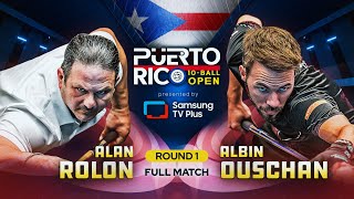 ALBIN OUSCHAN vs ALAN ROLON ▸ Puerto Rico Men’s Open by Samsung TV Plus [upl. by Eiddet]