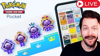 5 WINS IN A ROW EVENT Pokemon TCG Pocket Stream [upl. by Suirada]