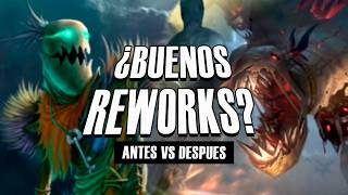 ¿Como eran ANTES DE SU REWORK y eran mejores  League of Legends [upl. by Ynatterb]