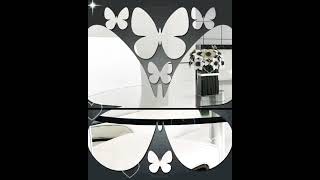 mirror craft on walls [upl. by Lorelle]